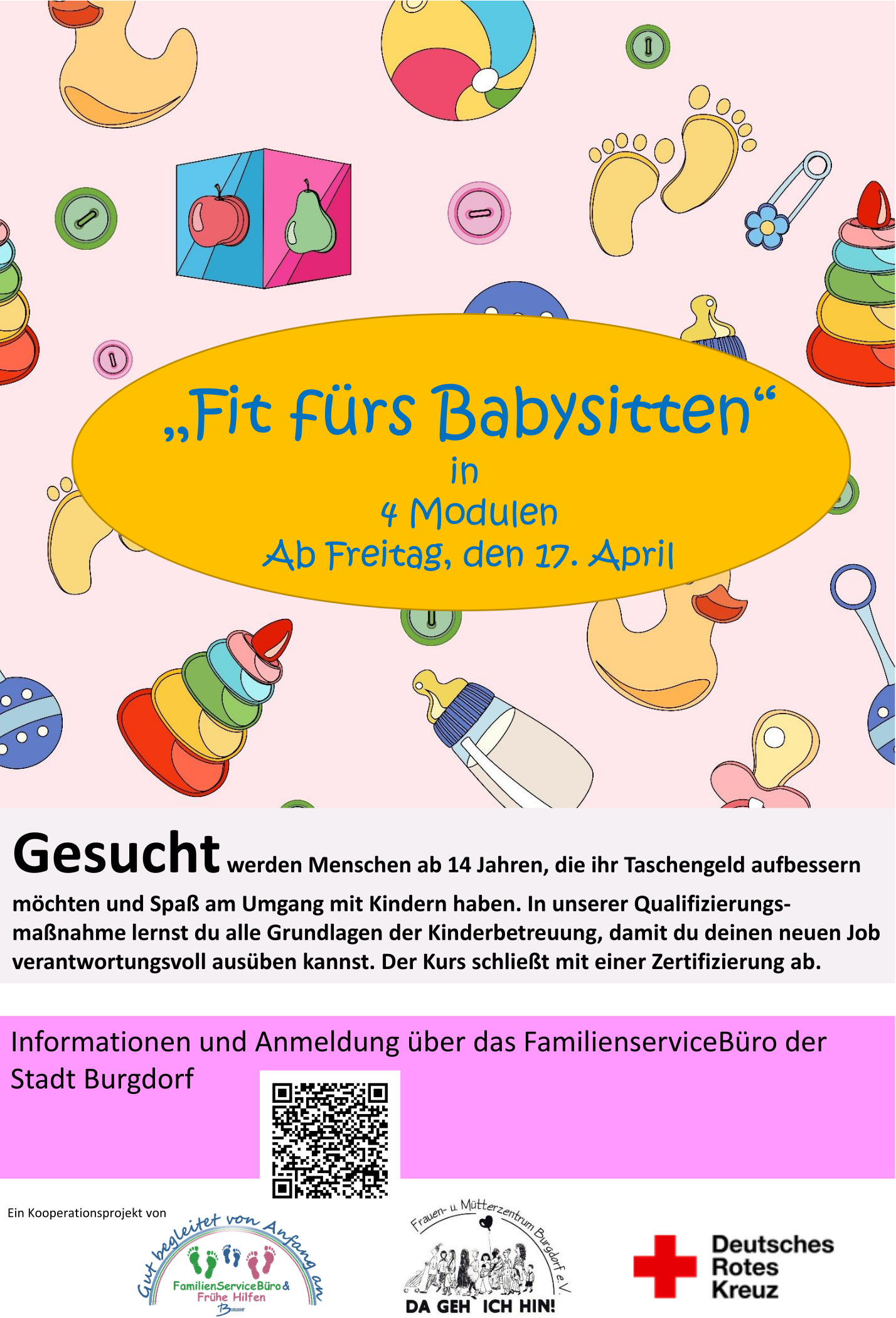 Fit f�rs Babysitten